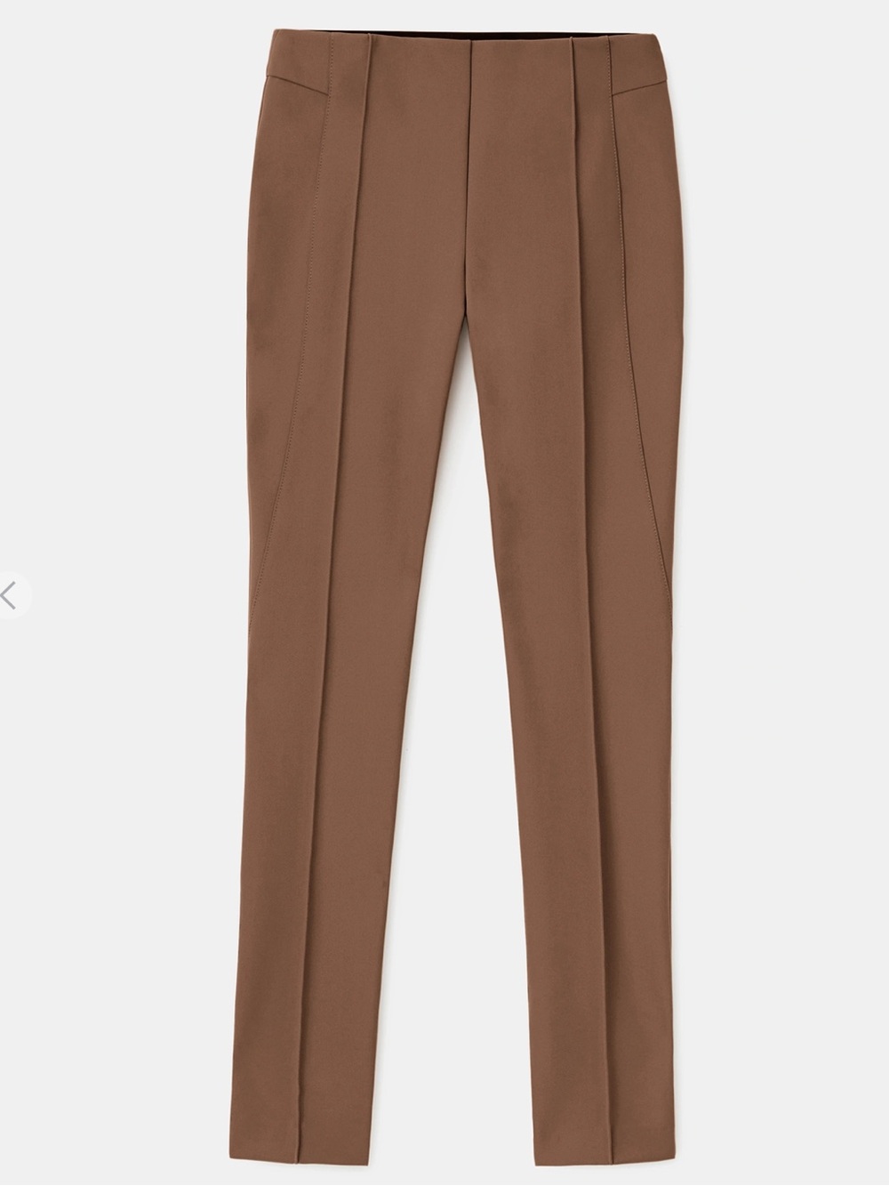 Lafayette 148 New York Brown Gramercy Dress Pants
